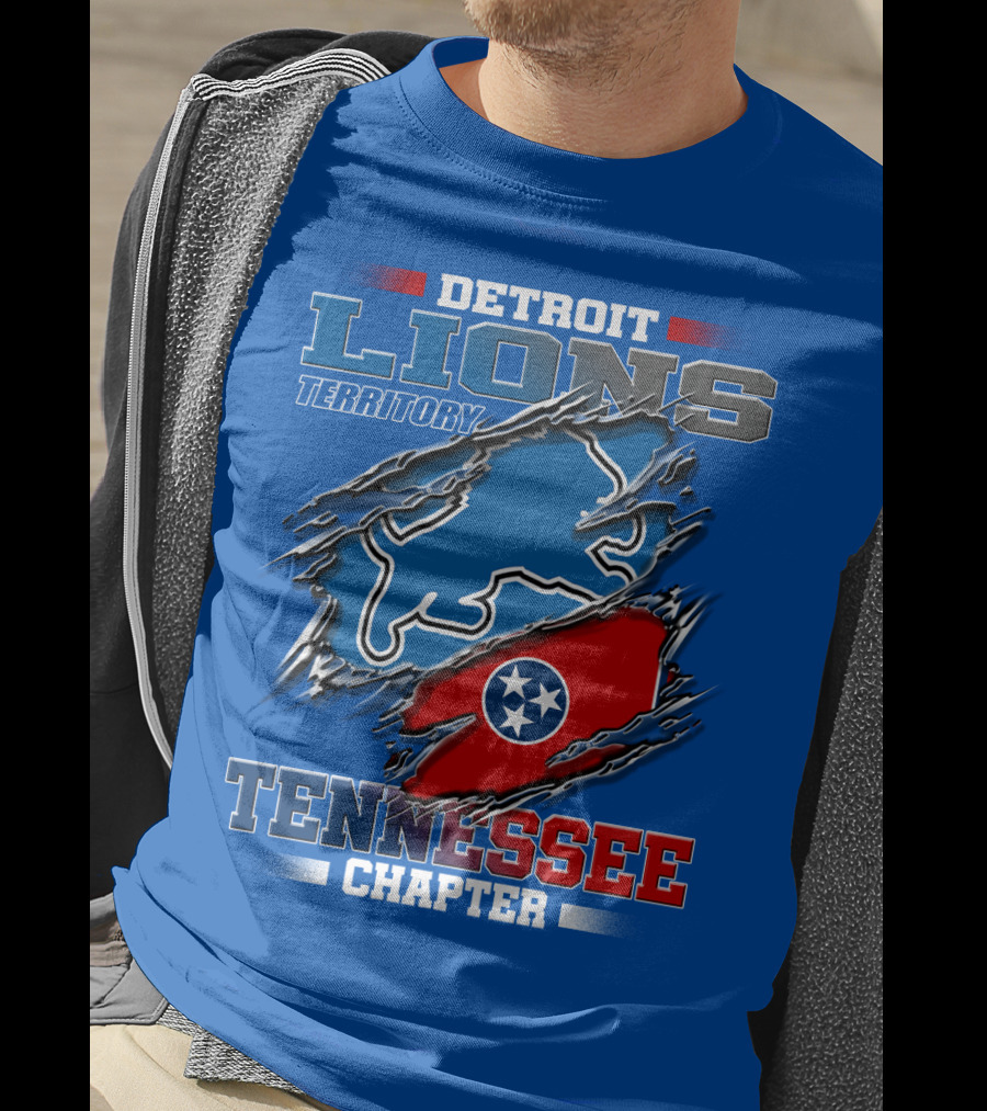 Detroit Lions Territory Tennessee Chapter T-Shirt