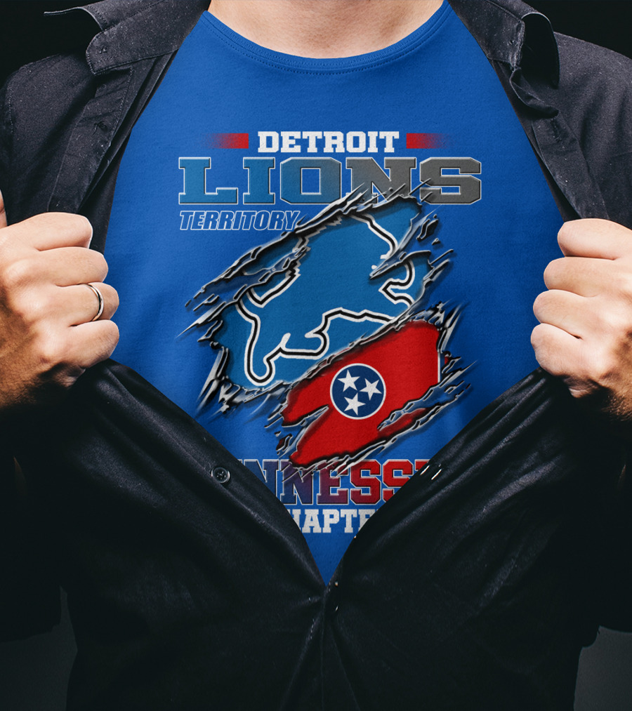 Detroit Lions Territory Tennessee Chapter T-Shirt