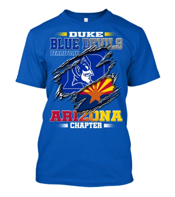 Duke Blue Devils Territory Arizona Chapter T-Shirt