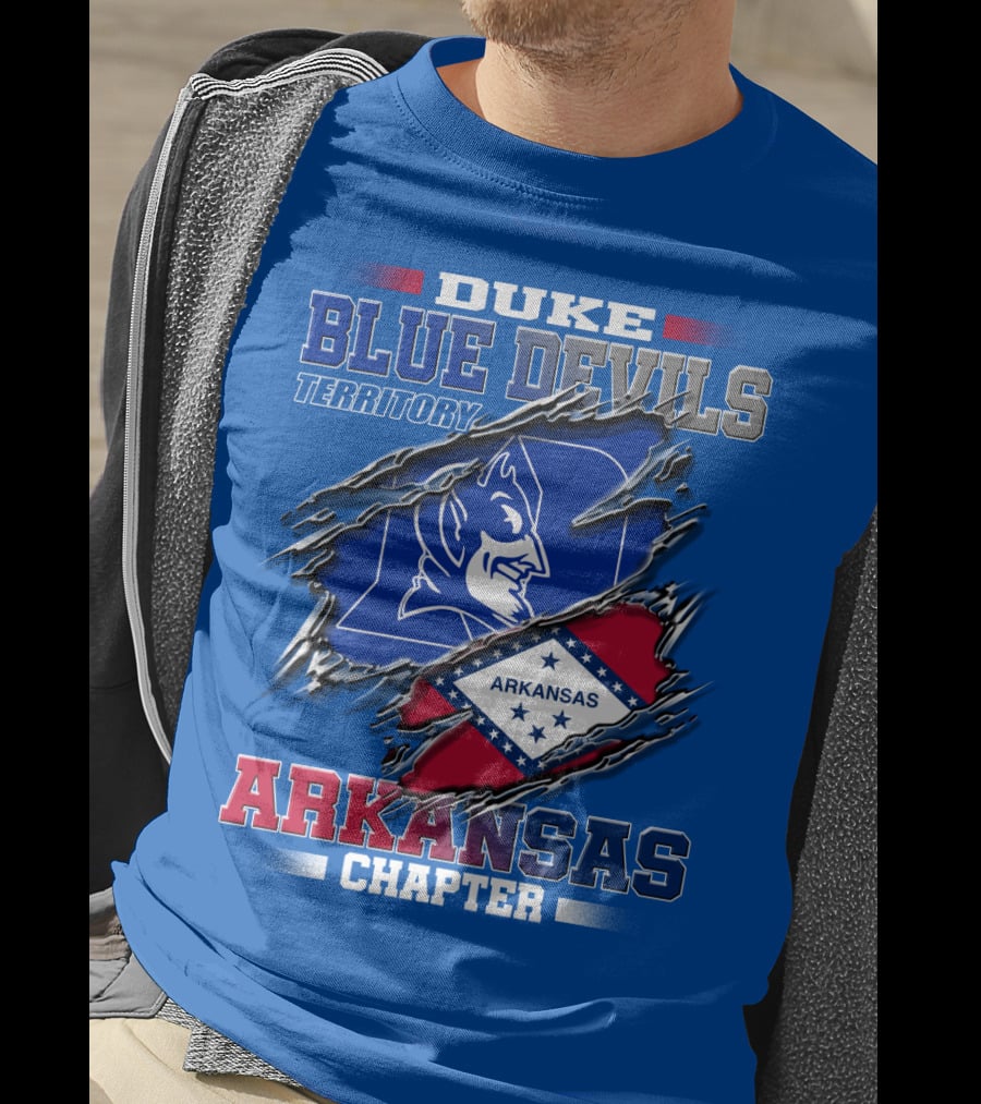 Duke Blue Devils Territory Arkansas Chapter T-Shirt