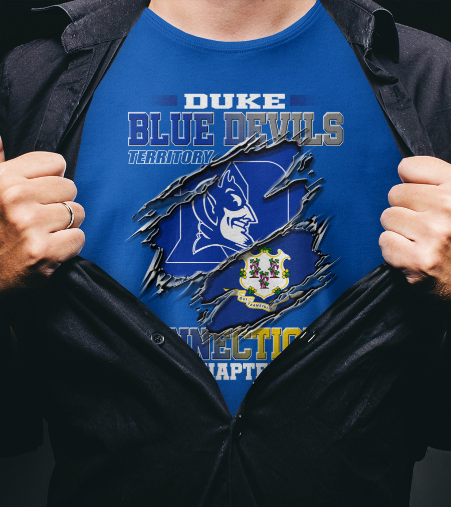 Duke Blue Devils Territory Connecticut Chapter T-Shirt
