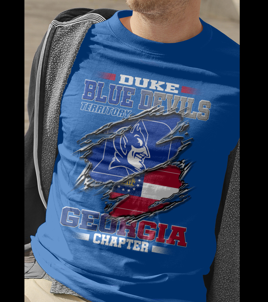 Duke Blue Devils Territory Georgia Chapter T-Shirt