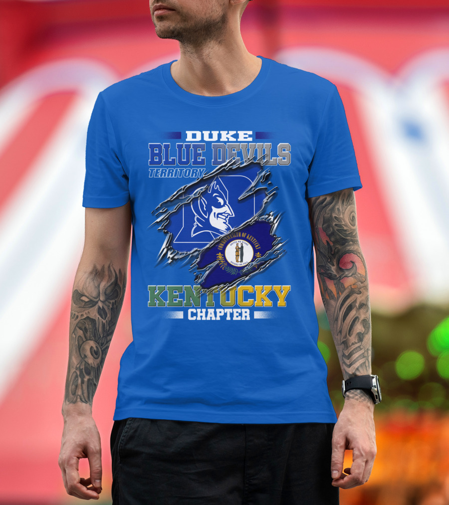 Duke Blue Devils Territory Kentucky Chapter T-Shirt