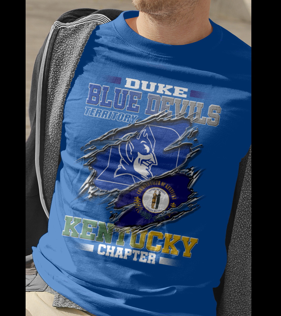 Duke Blue Devils Territory Kentucky Chapter T-Shirt