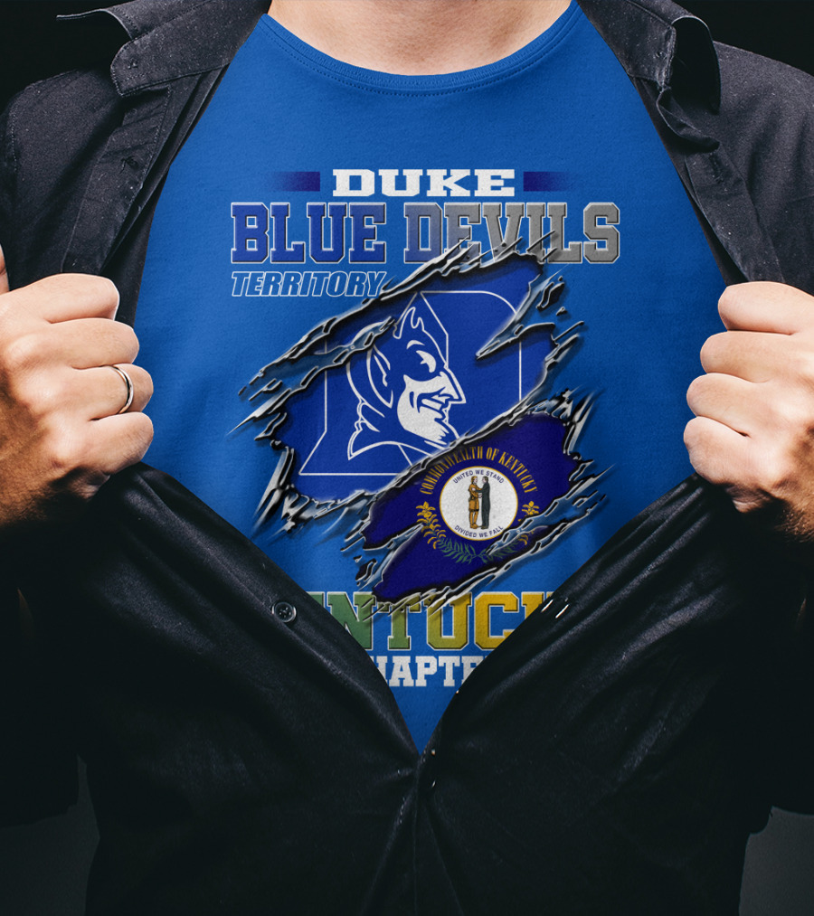Duke Blue Devils Territory Kentucky Chapter T-Shirt