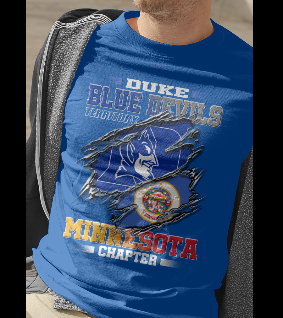 Duke Blue Devils Territory Minnesota Chapter T-Shirt