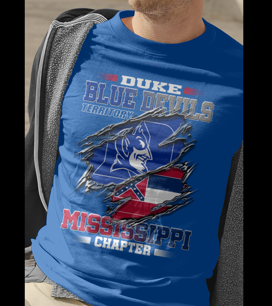 Duke Blue Devils Territory Mississippi Chapter T-Shirt