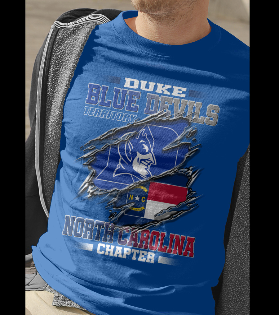Duke Blue Devils Territory North Carolina Chapter T-Shirt