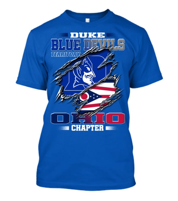 Duke Blue Devils Territory Ohio Chapter T-Shirt