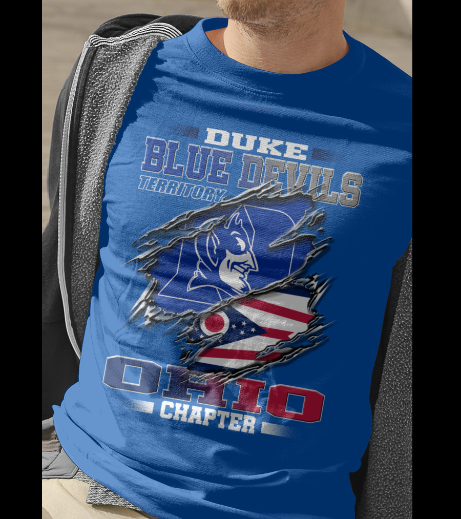 Duke Blue Devils Territory Ohio Chapter T-Shirt