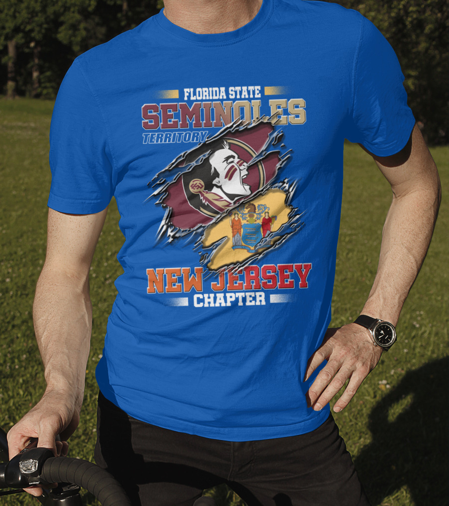 Florida State Seminoles Territory New Jersey Chapter T-Shirt