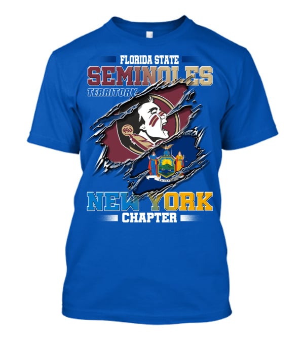 Florida State Seminoles Territory New York Chapter T-Shirt