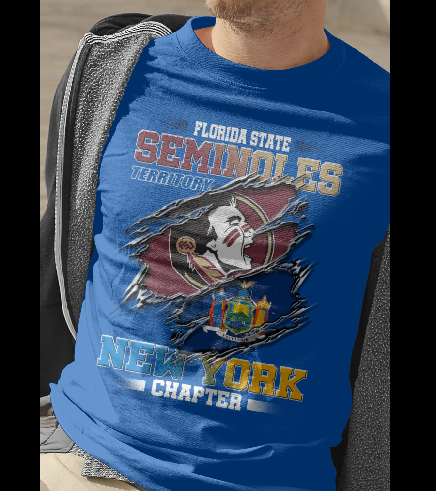 Florida State Seminoles Territory New York Chapter T-Shirt