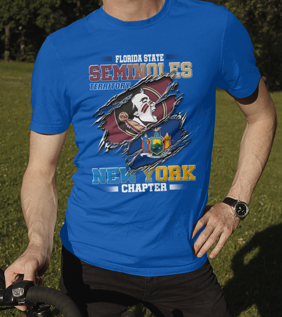 Florida State Seminoles Territory New York Chapter T-Shirt