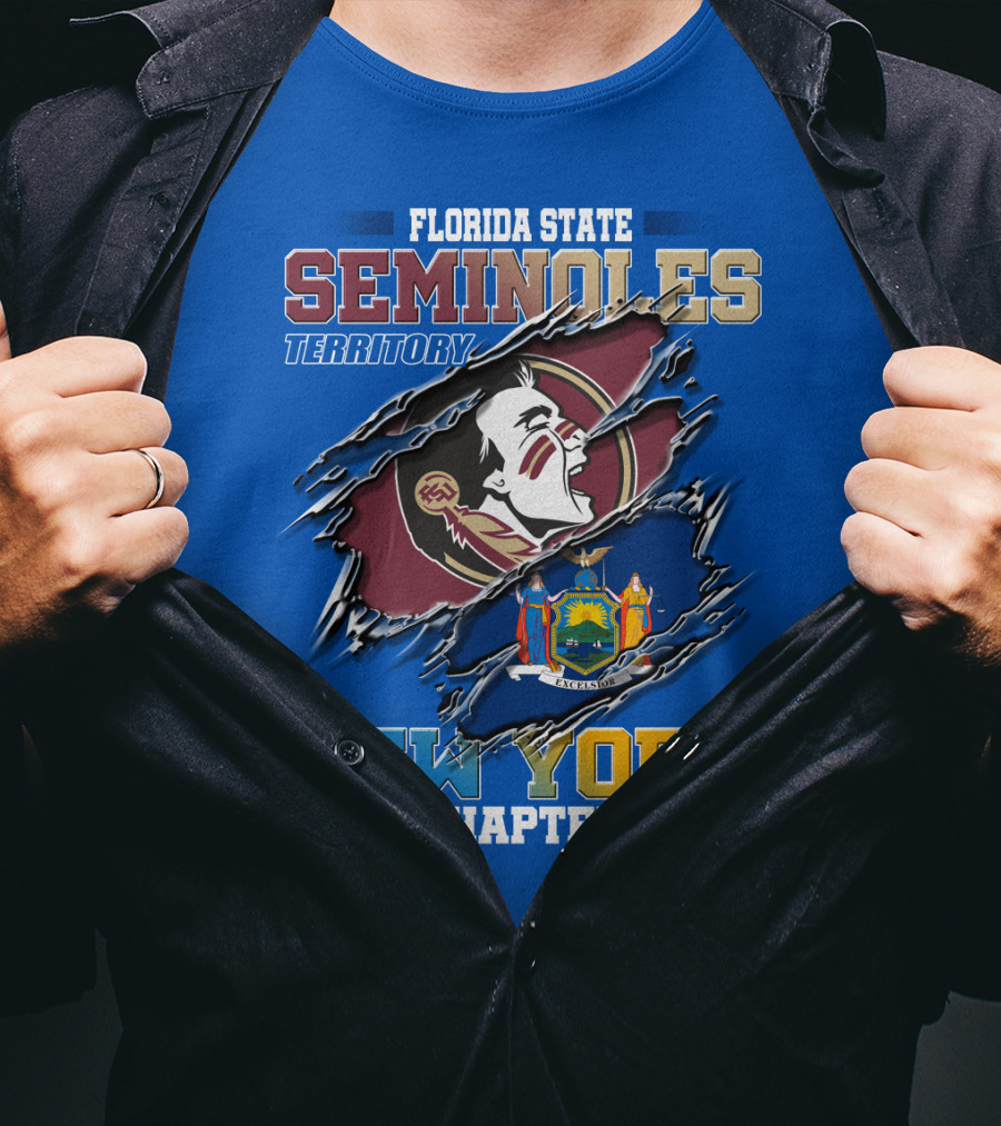Florida State Seminoles Territory New York Chapter T-Shirt