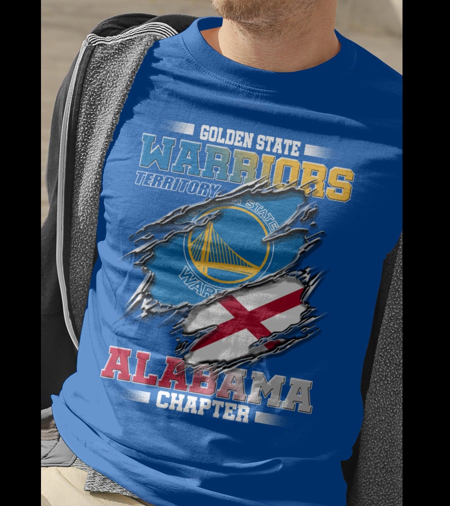 Golden State Warriors Territory Alabama Chapter T-Shirt