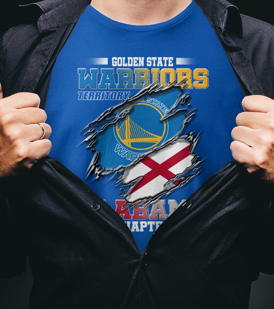 Golden State Warriors Territory Alabama Chapter T-Shirt