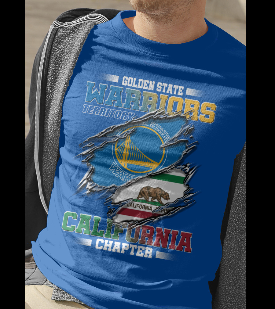 Golden State Warriors Territory California Chapter T-Shirt