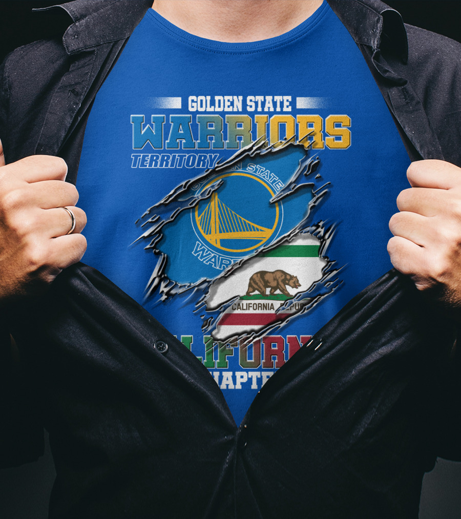Golden State Warriors Territory California Chapter T-Shirt