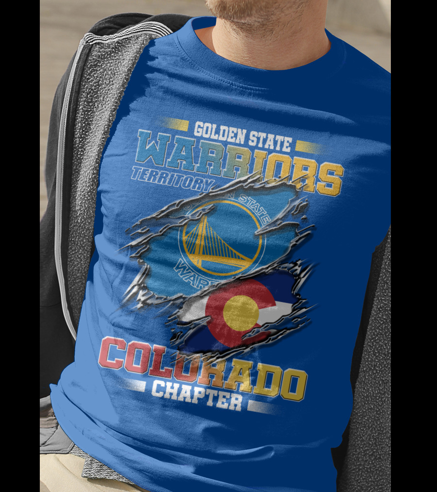 Golden State Warriors Territory Colorado Chapter T-Shirt