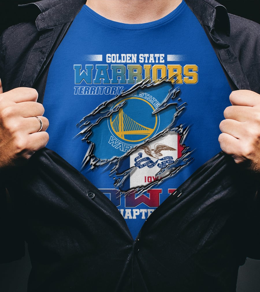 Golden State Warriors Territory Iowa Chapter T-Shirt