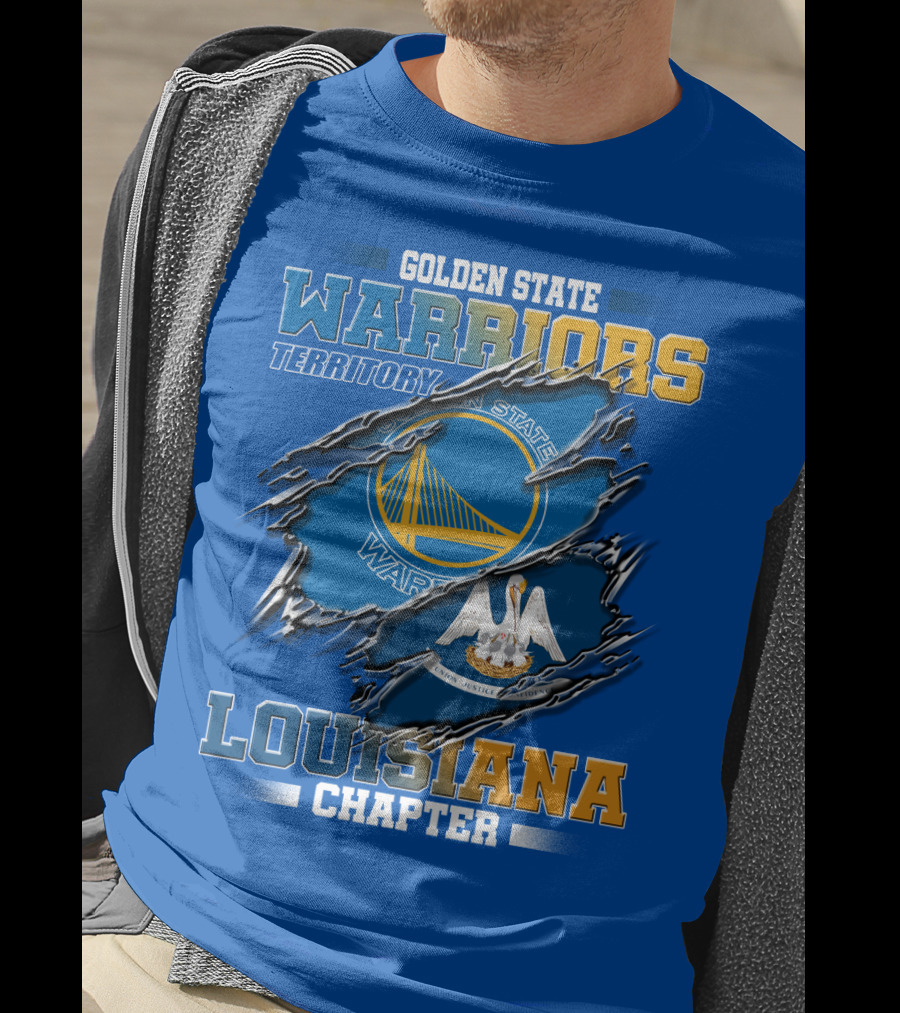 Golden State Warriors Territory Louisiana Chapter T-Shirt