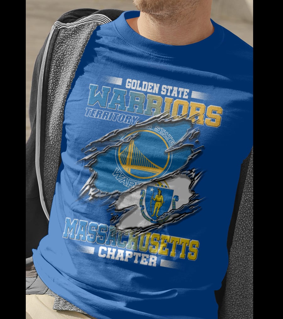 Golden State Warriors Territory Massachusetts Chapter T-Shirt