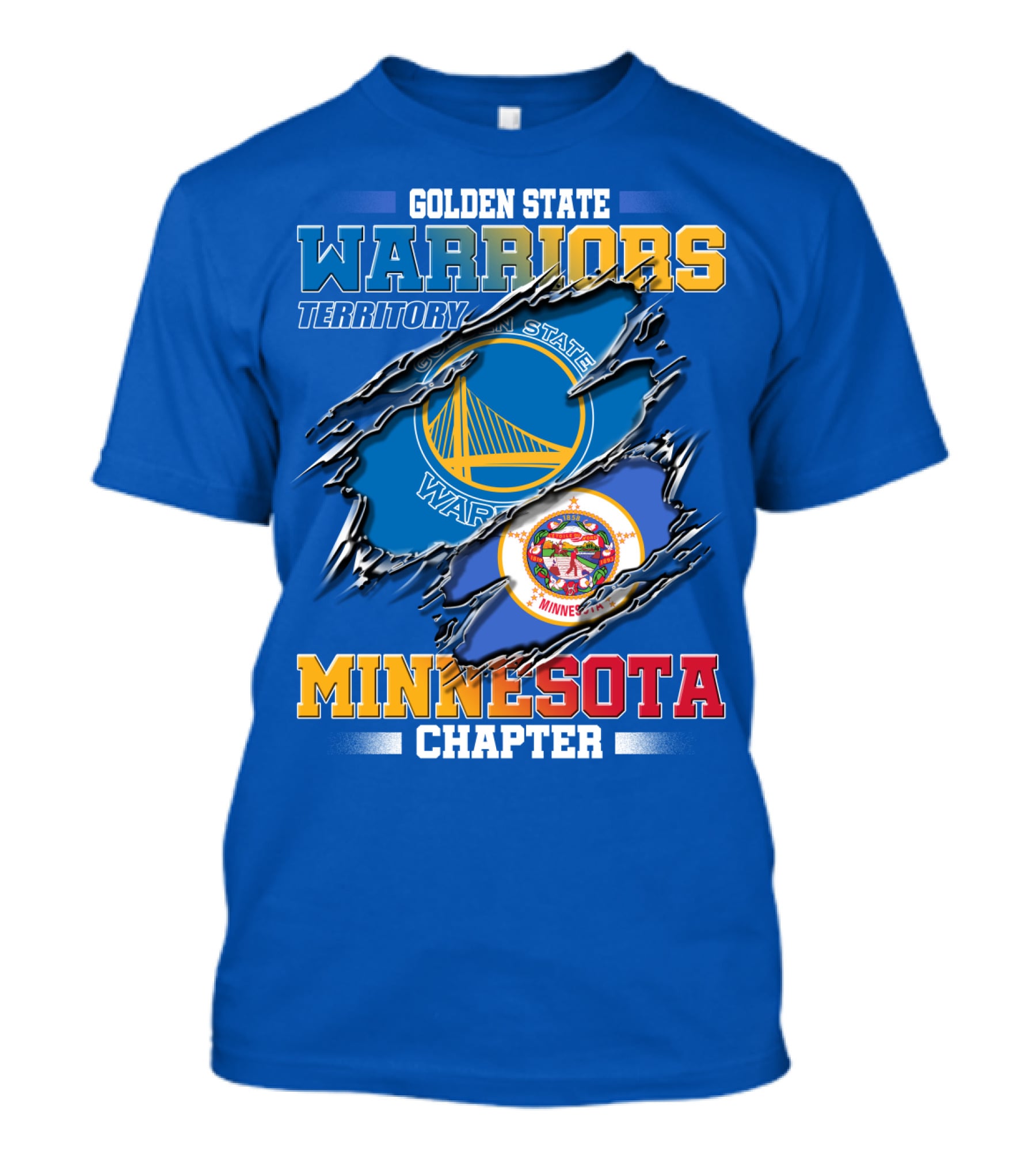 Golden State Warriors Territory Minnesota Chapter T-Shirt