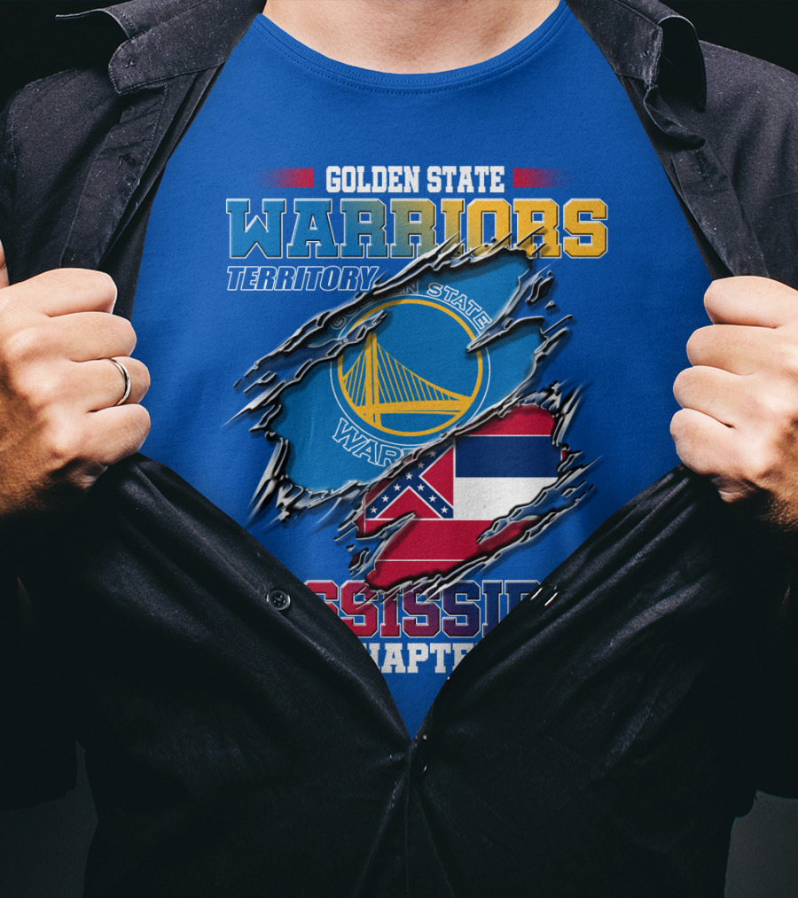 Golden State Warriors Territory Mississippi Chapter T-Shirt