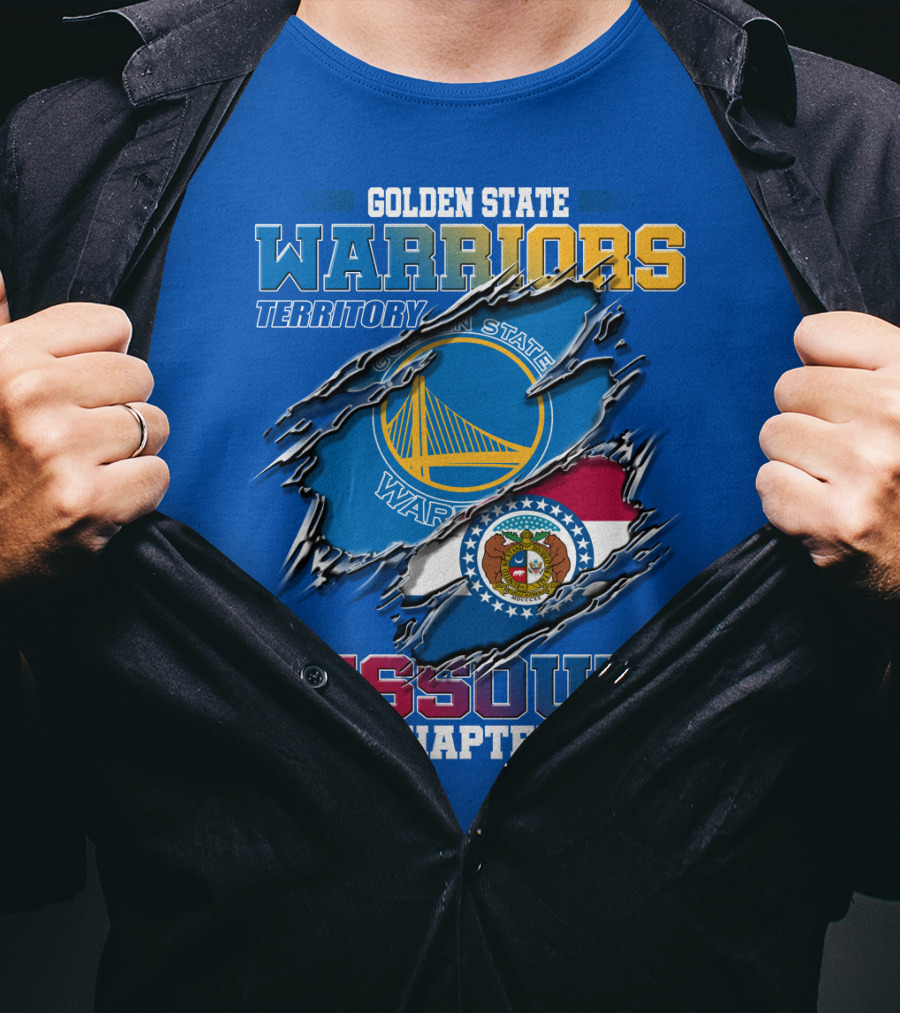 Golden State Warriors Territory Missouri Chapter T-Shirt