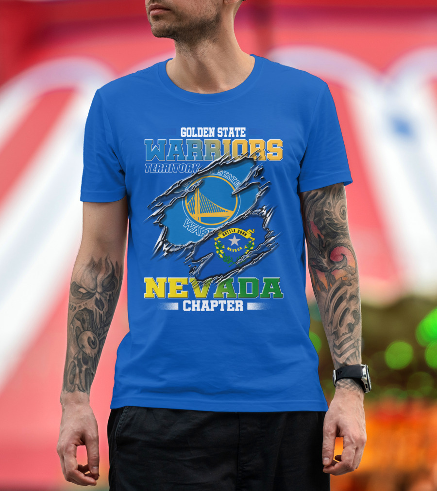 Golden State Warriors Territory Nevada Chapter Battle Born T-Shirt