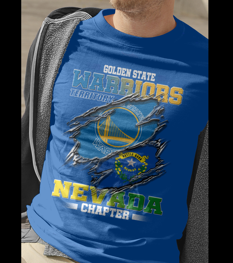 Golden State Warriors Territory Nevada Chapter Battle Born T-Shirt