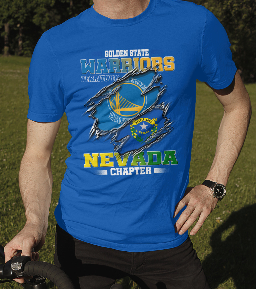 Golden State Warriors Territory Nevada Chapter Battle Born T-Shirt