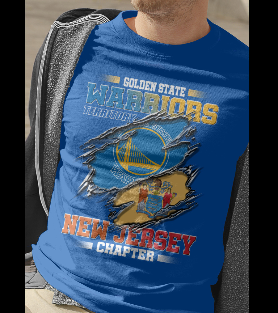 Golden State Warriors Territory New Jersey Chapter T-Shirt