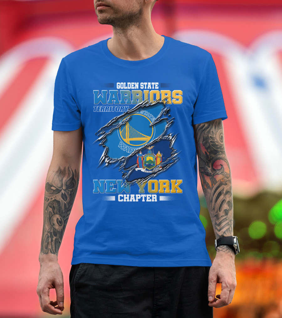 Golden State Warriors Territory New York Chapter T-Shirt