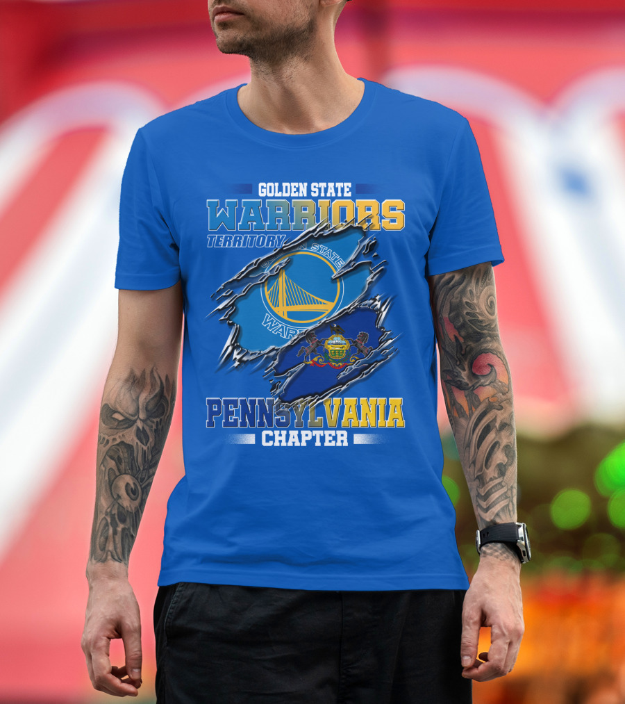 Golden State Warriors Territory Pennsylvania Chapter T-Shirt