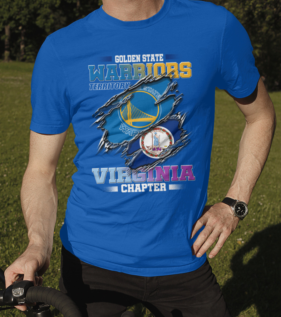 Golden State Warriors Territory Virginia Chapter T-Shirt