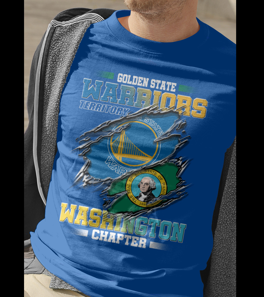Golden State Warriors Territory Washington Chapter T-Shirt