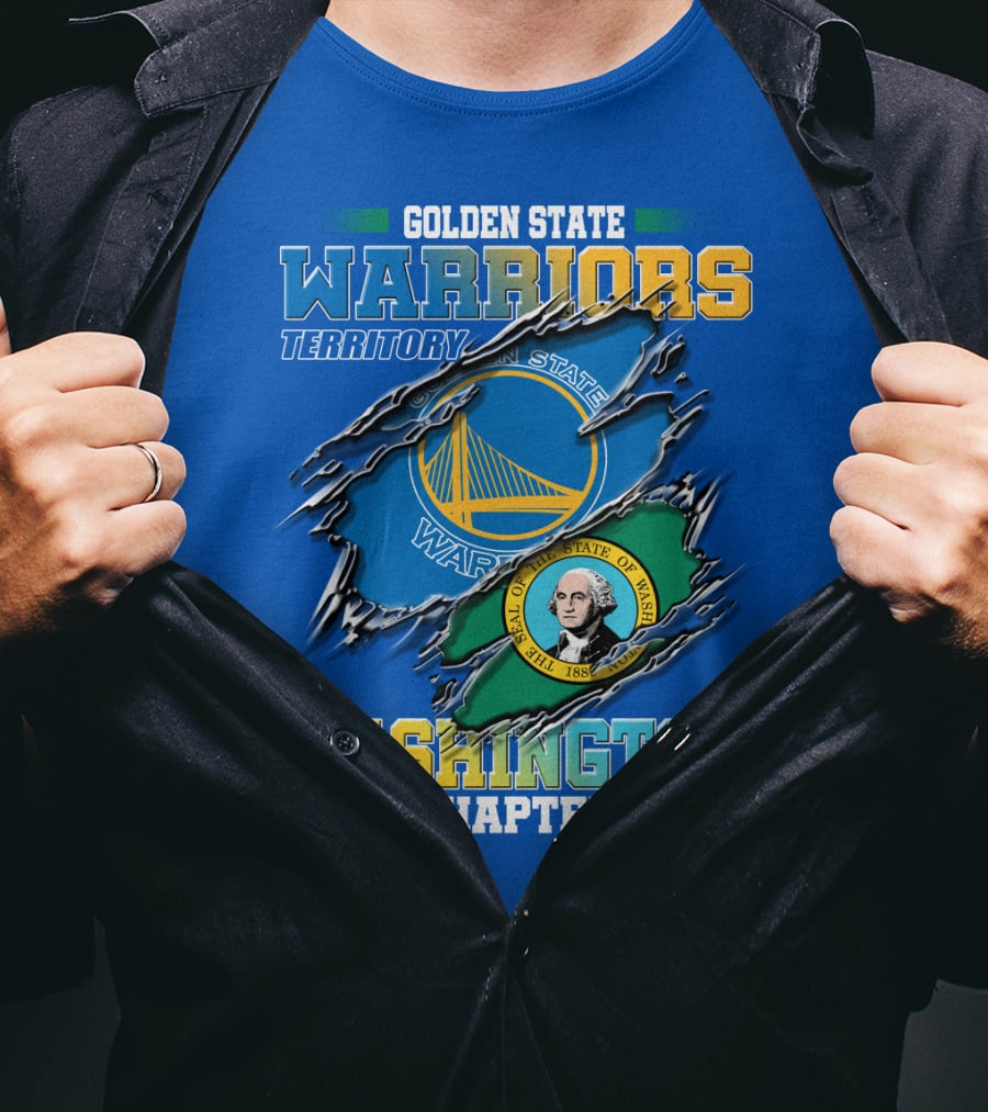 Golden State Warriors Territory Washington Chapter T-Shirt