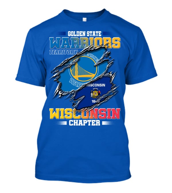 Golden State Warriors Territory Wisconsin Chapter T-Shirt