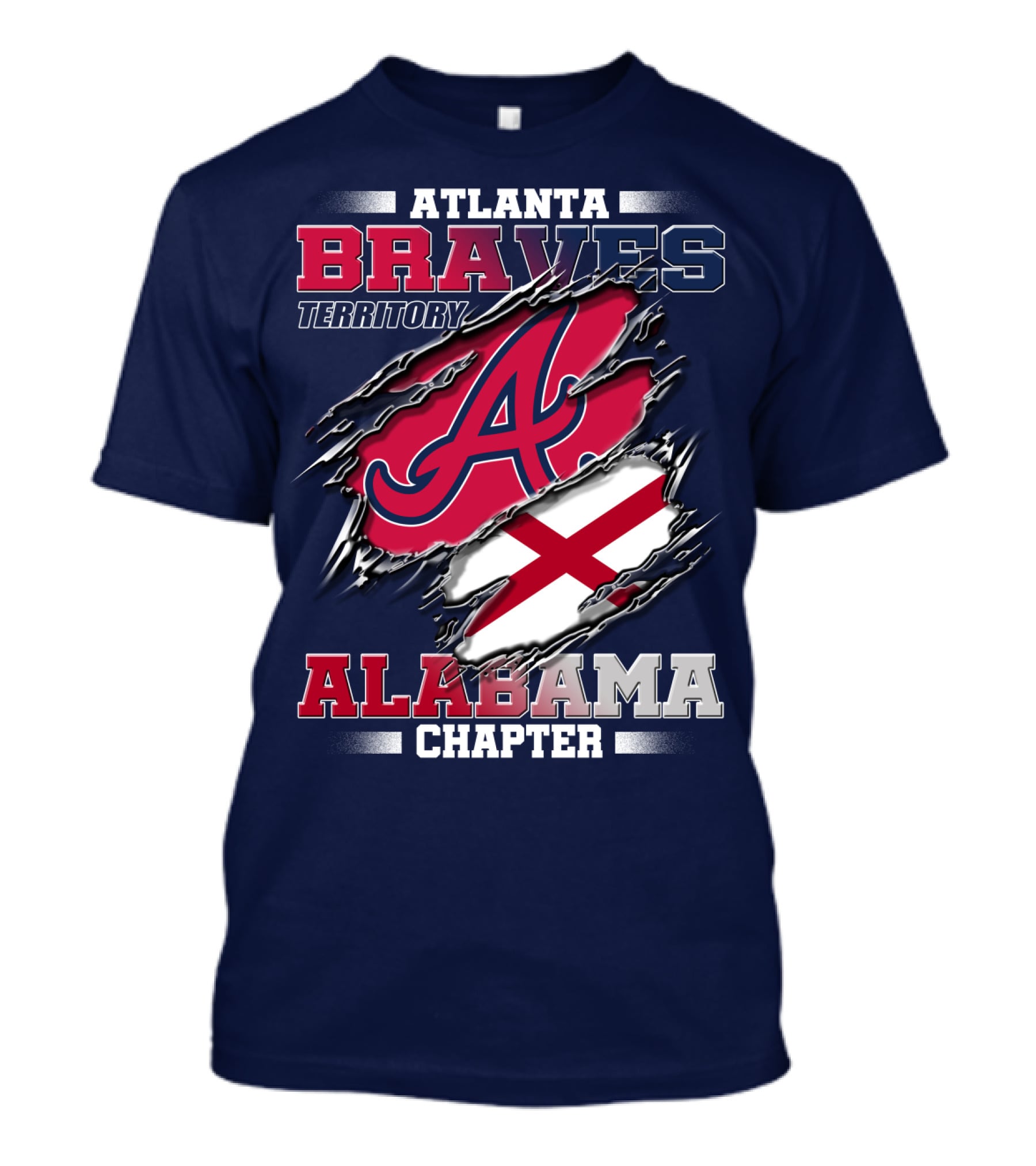 Atlanta Braves Territory Alabama Chapter T-Shirt