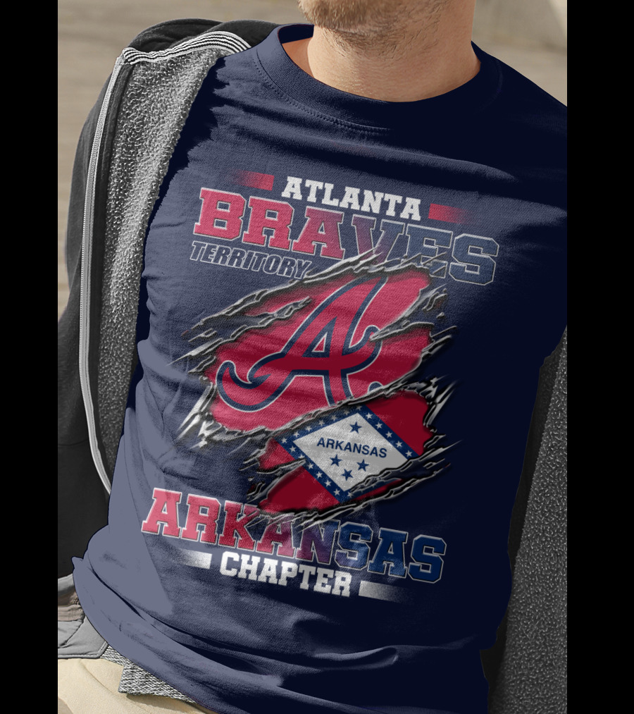 Atlanta Braves Territory Arkansas Chapter T-Shirt