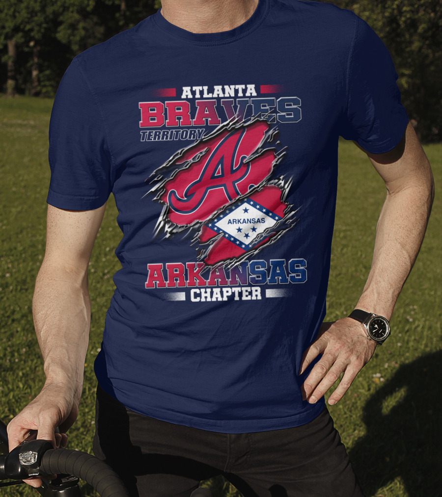 Atlanta Braves Territory Arkansas Chapter T-Shirt