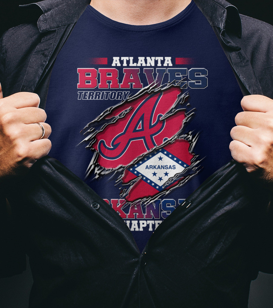 Atlanta Braves Territory Arkansas Chapter T-Shirt