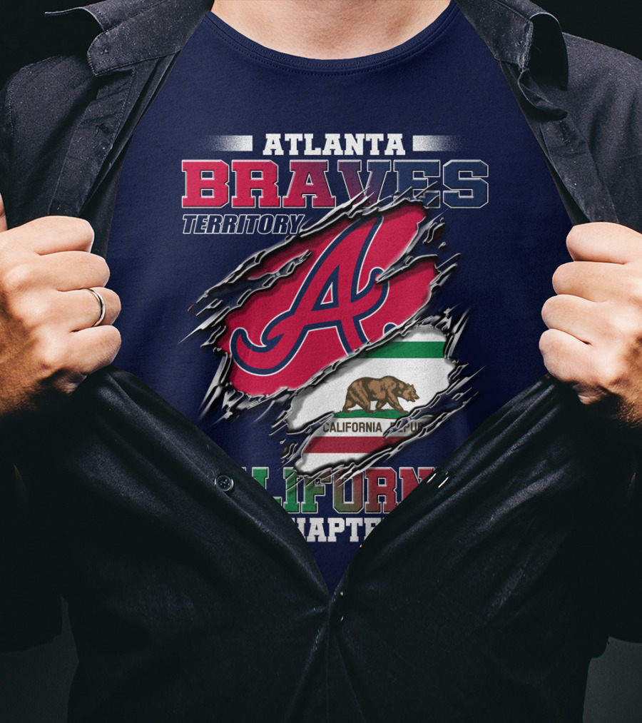 Atlanta Braves Territory California Chapter T-Shirt