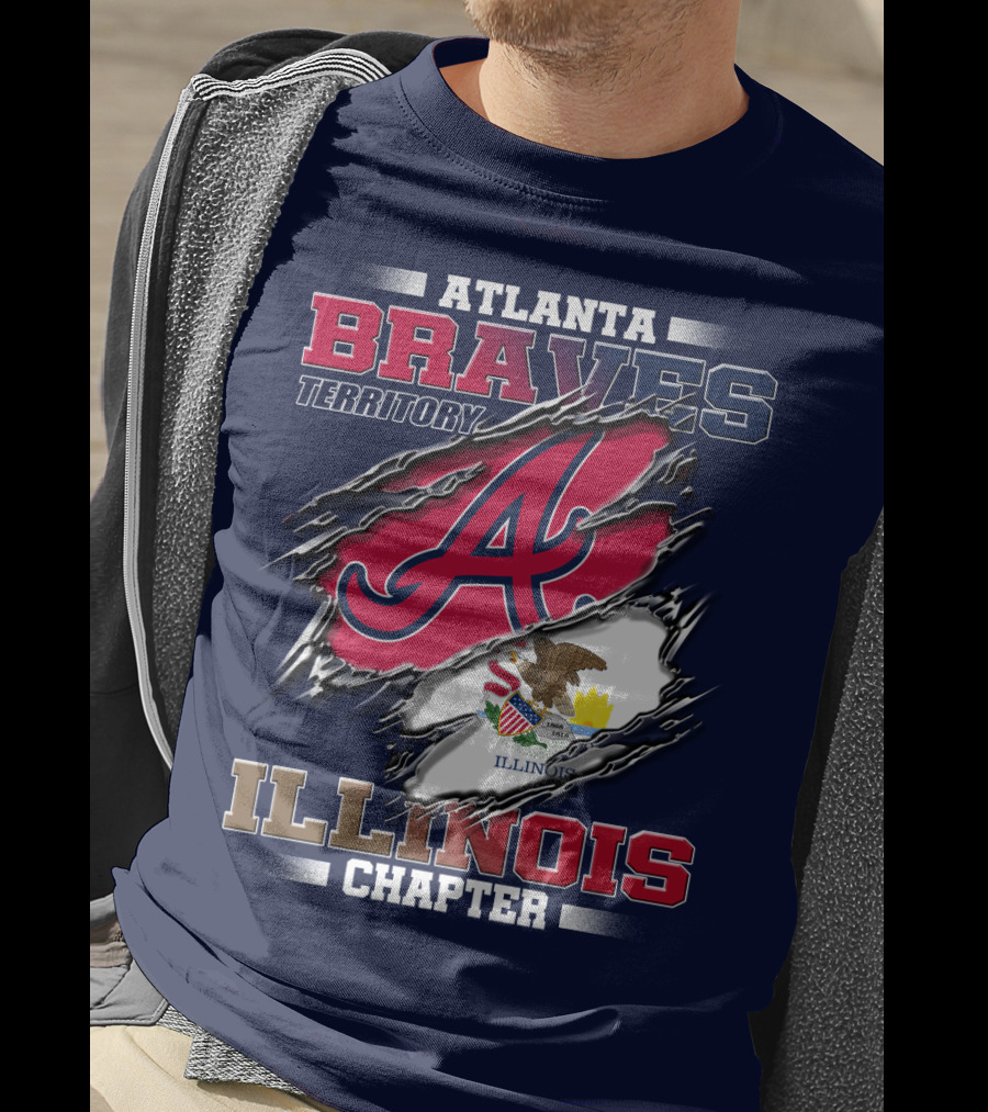 Atlanta Braves Territory Illinois Chapter T-Shirt