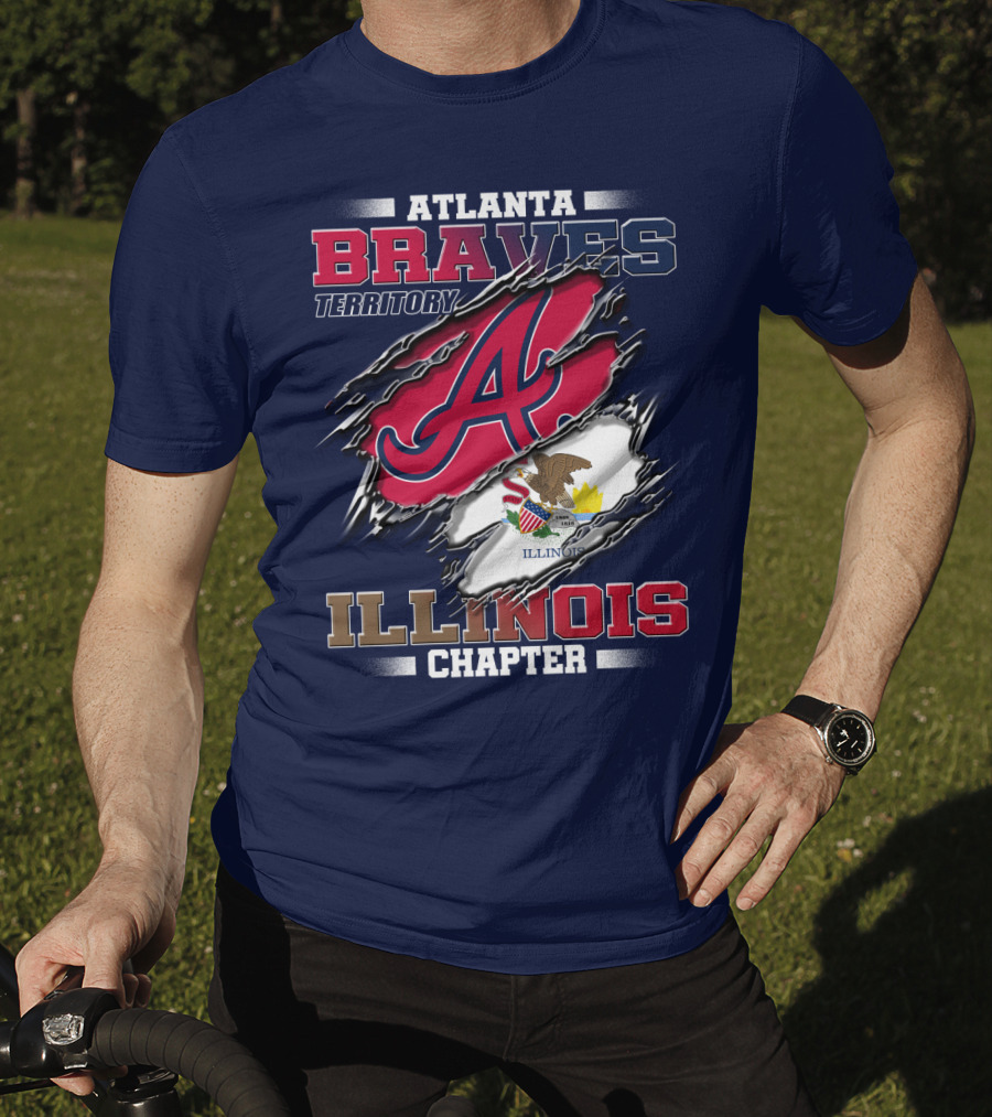 Atlanta Braves Territory Illinois Chapter T-Shirt