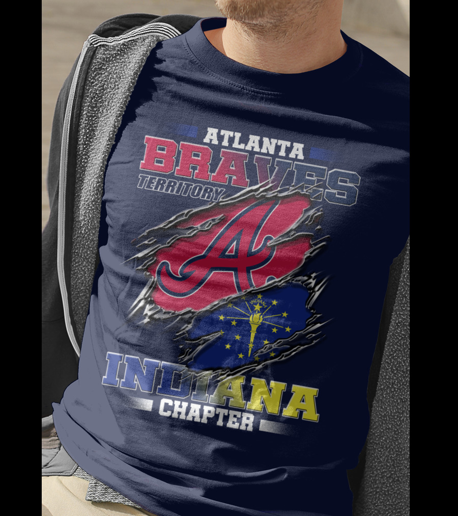 Atlanta Braves Territory Indiana Chapter T-Shirt