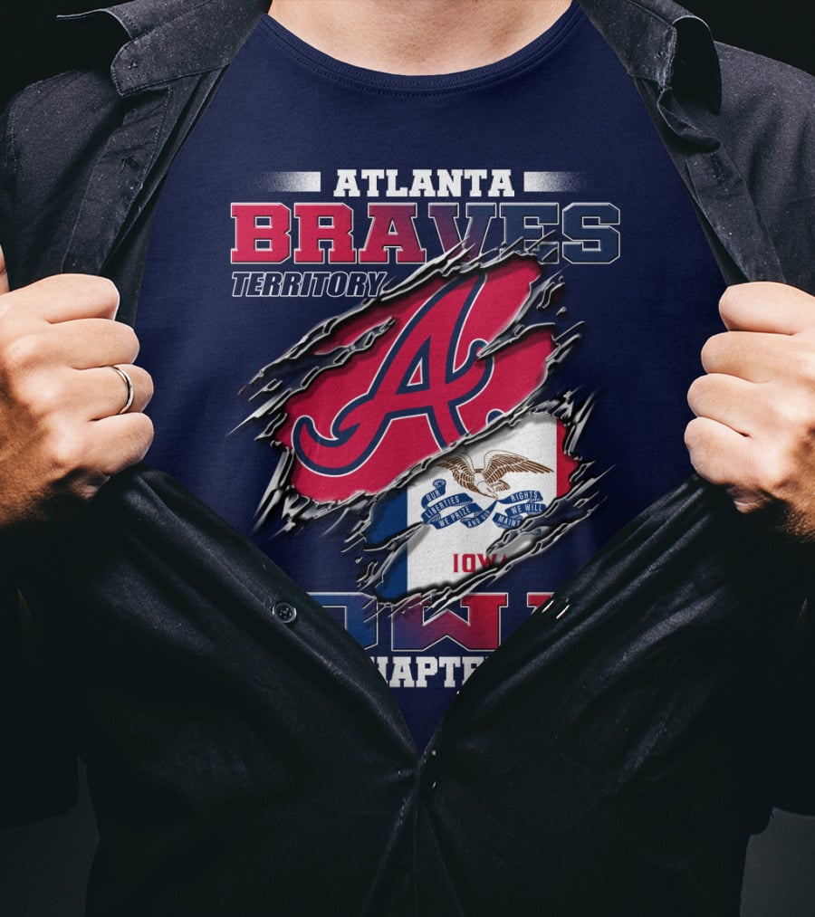 Atlanta Braves Territory Iowa Chapter T-Shirt