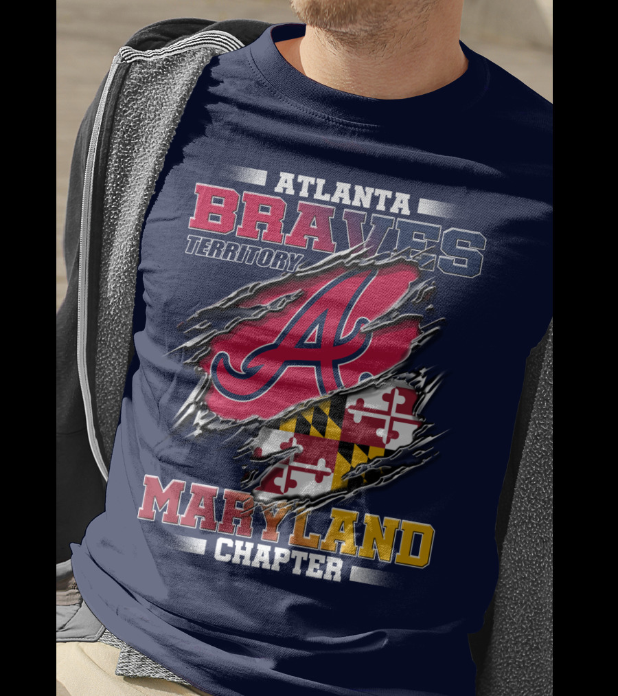 Atlanta Braves Territory Maryland Chapter T-Shirt